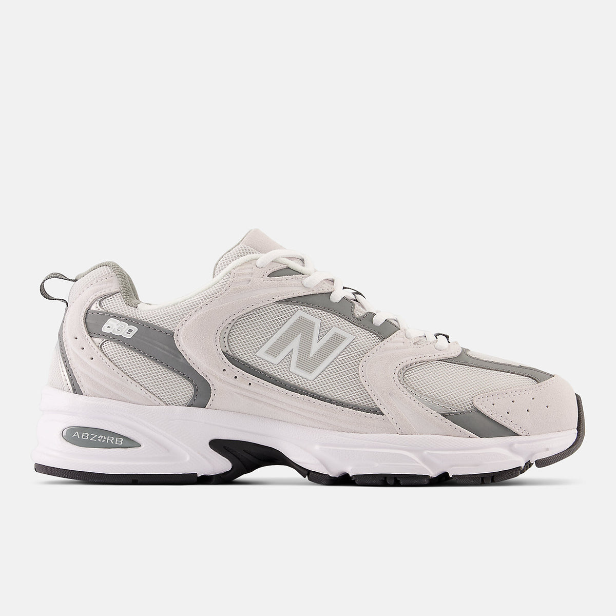 New Balance 530 — Black / White