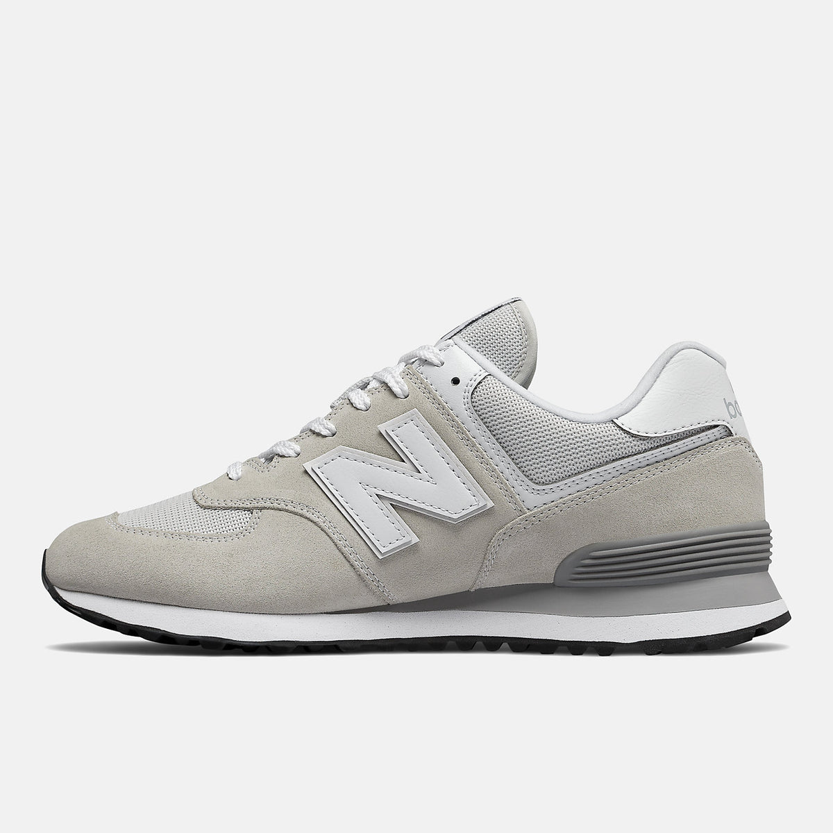 New Balance 574 — Navy / White